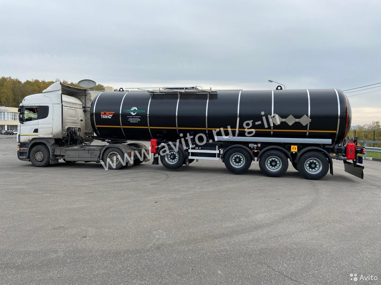 Полуприцеп битумовоз FoxTank ППЦ-32-Б4