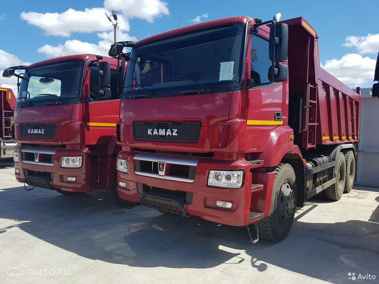 Самосвал КамАЗ 6580-002-87
