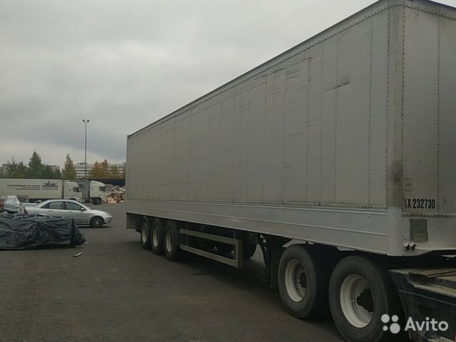 Полуприцеп-фургон 86 кубов