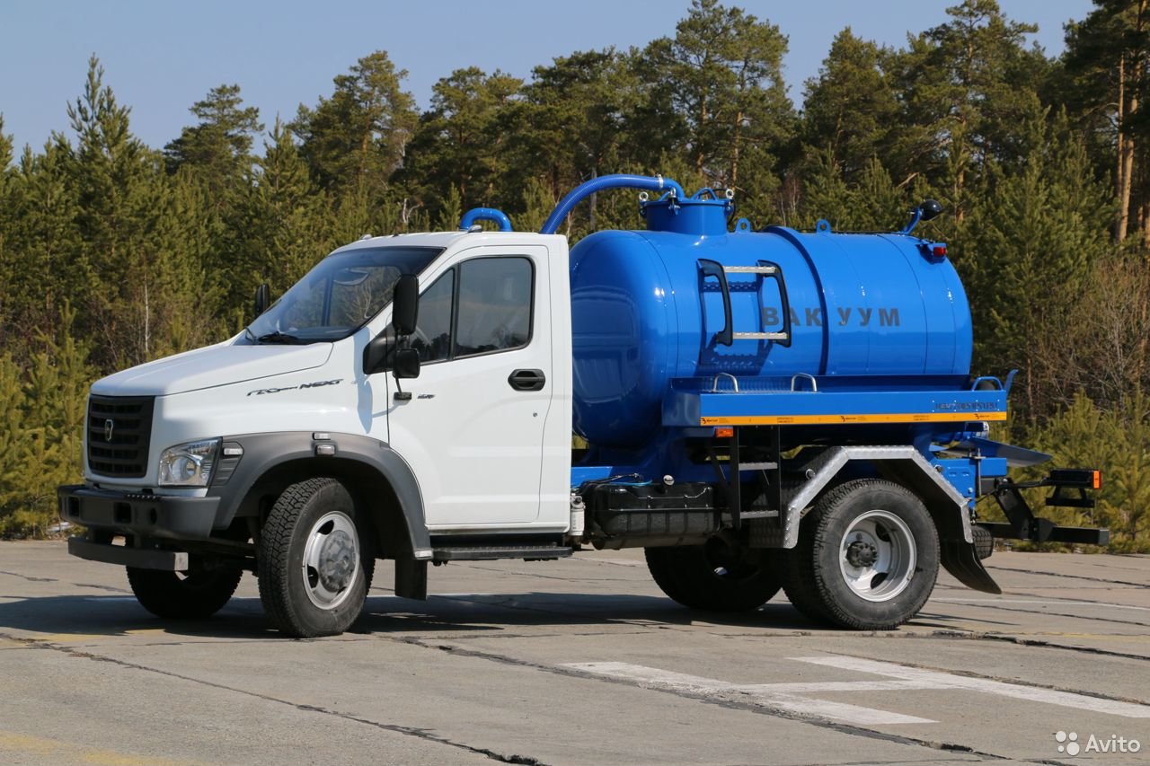 Ассенизатор МВ-4 на шасси ГАЗ ГАЗон Next (С41R13)