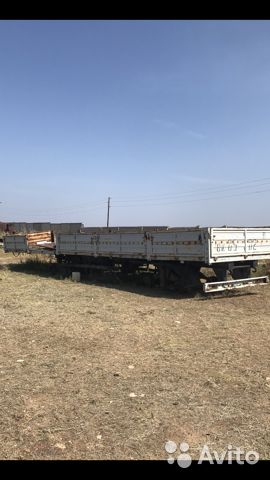 Бортовой полуприцеп СЗАП 9327
