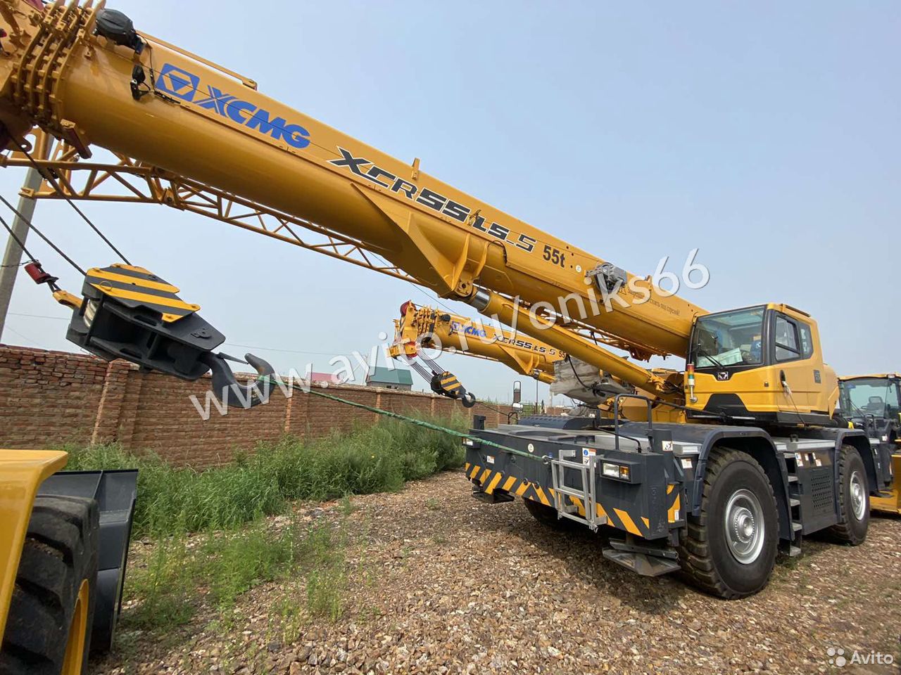 Самоходный кран XCMG RT55E