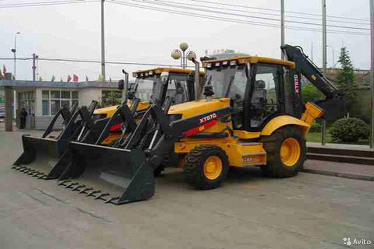 Экскаватор-погрузчик XCMG XT860