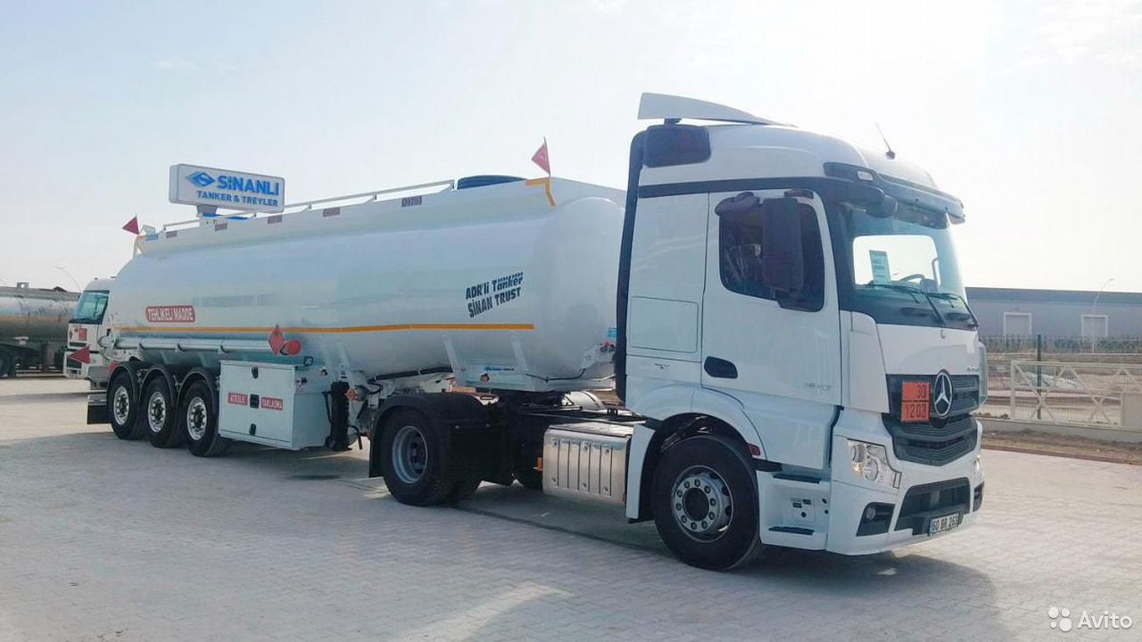 Полуприцеп бензовоз Sinan Tanker Trailer 32-34 м3