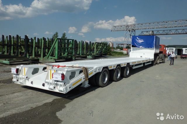 Трал низкорамный г/п 40т