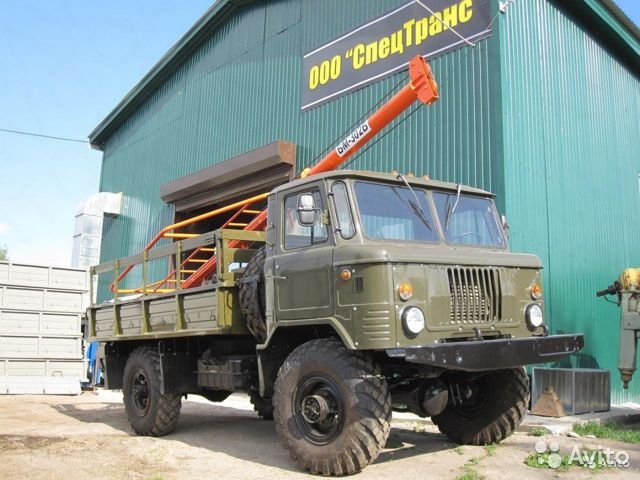 Бурильно-крановая машина БМ-302Б на шасси ГАЗ 66