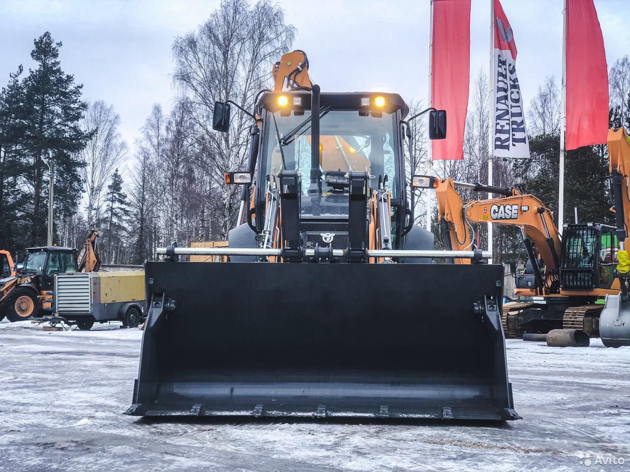 Экскаватор-погрузчик Case 580ST