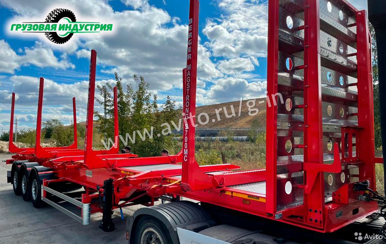 Полуприцеп сортиментовоз Berger 9852