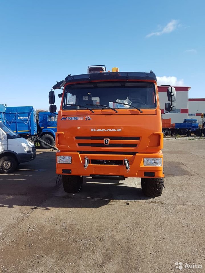 Бортовой грузовик с КМУ КамАЗ MTA160