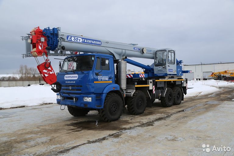 Автокран Галичанин КС-55729-5В на шасси КамАЗ 63501