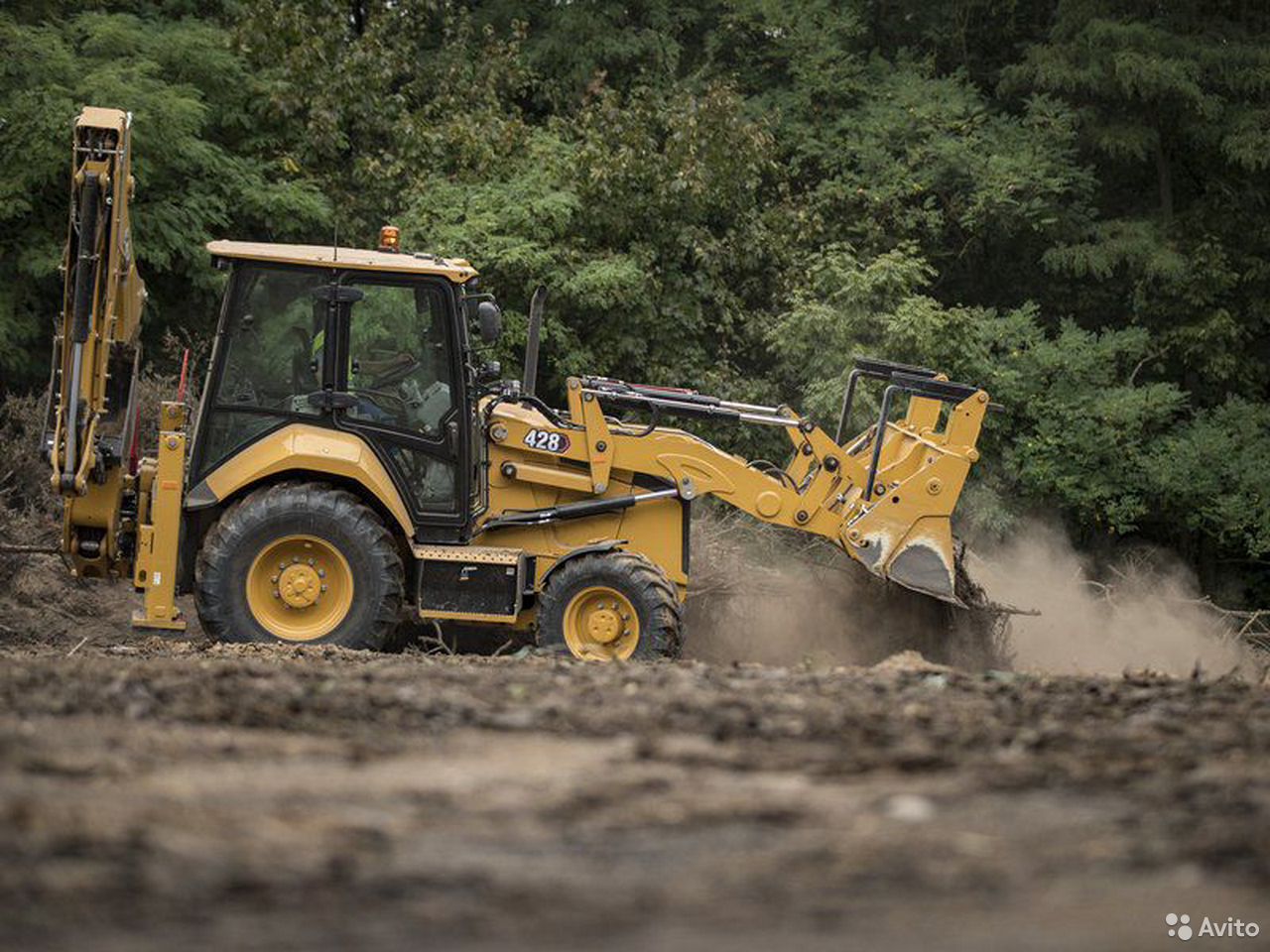 Экскаватор-погрузчик Caterpillar 428