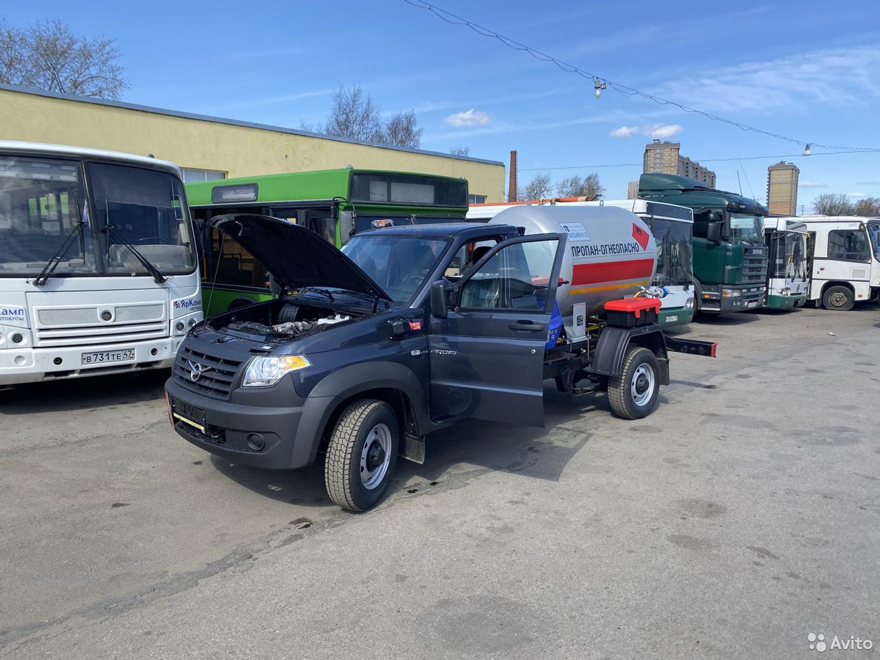 Газовоз УАЗ Профи