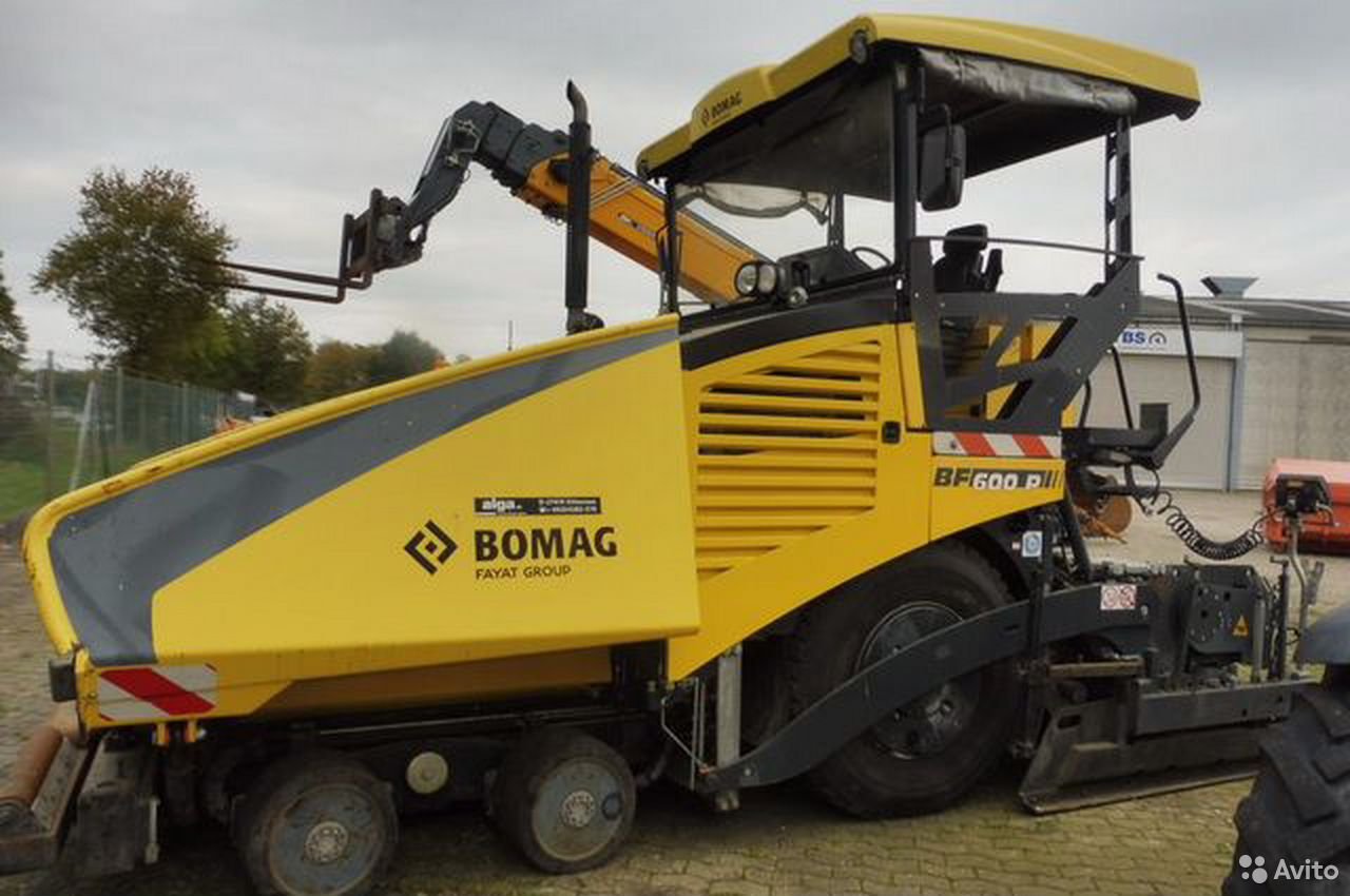 Асфальтоукладчик Bomag BF 600P