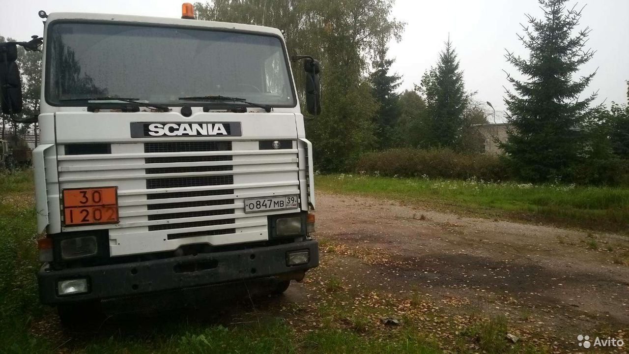 Бензовоз Scania АТЗ