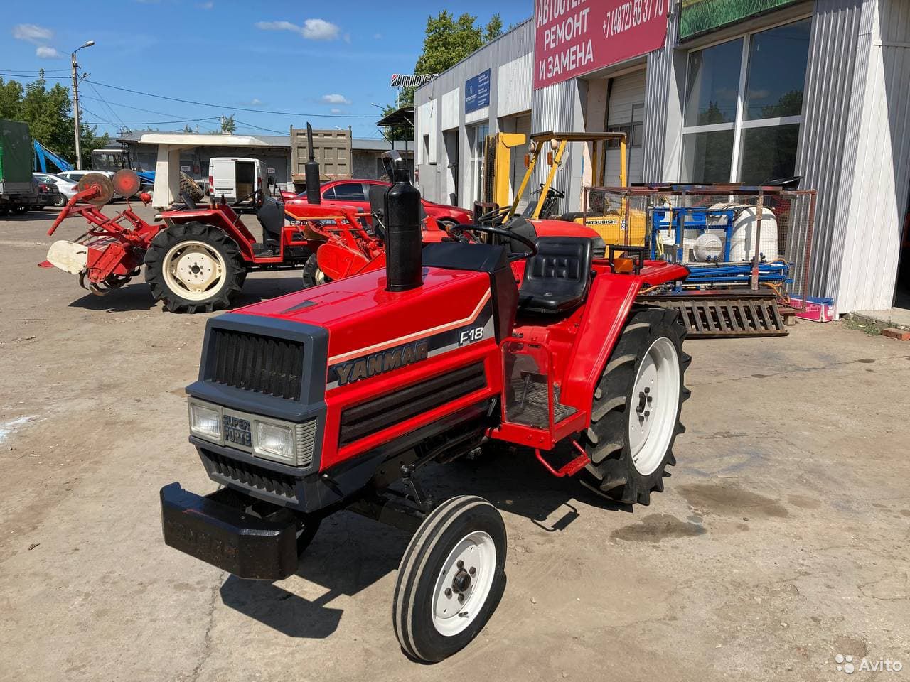 Мини-трактор Yanmar F18D