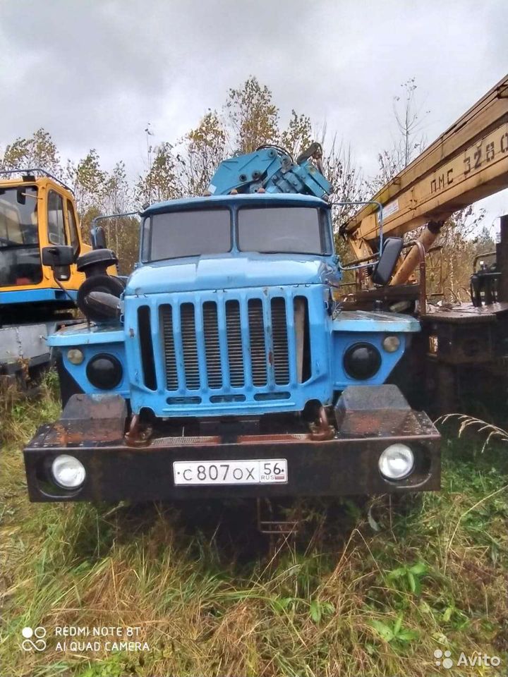 Седельный тягач Урал с КМУ ИНМАН ИК 2403-01