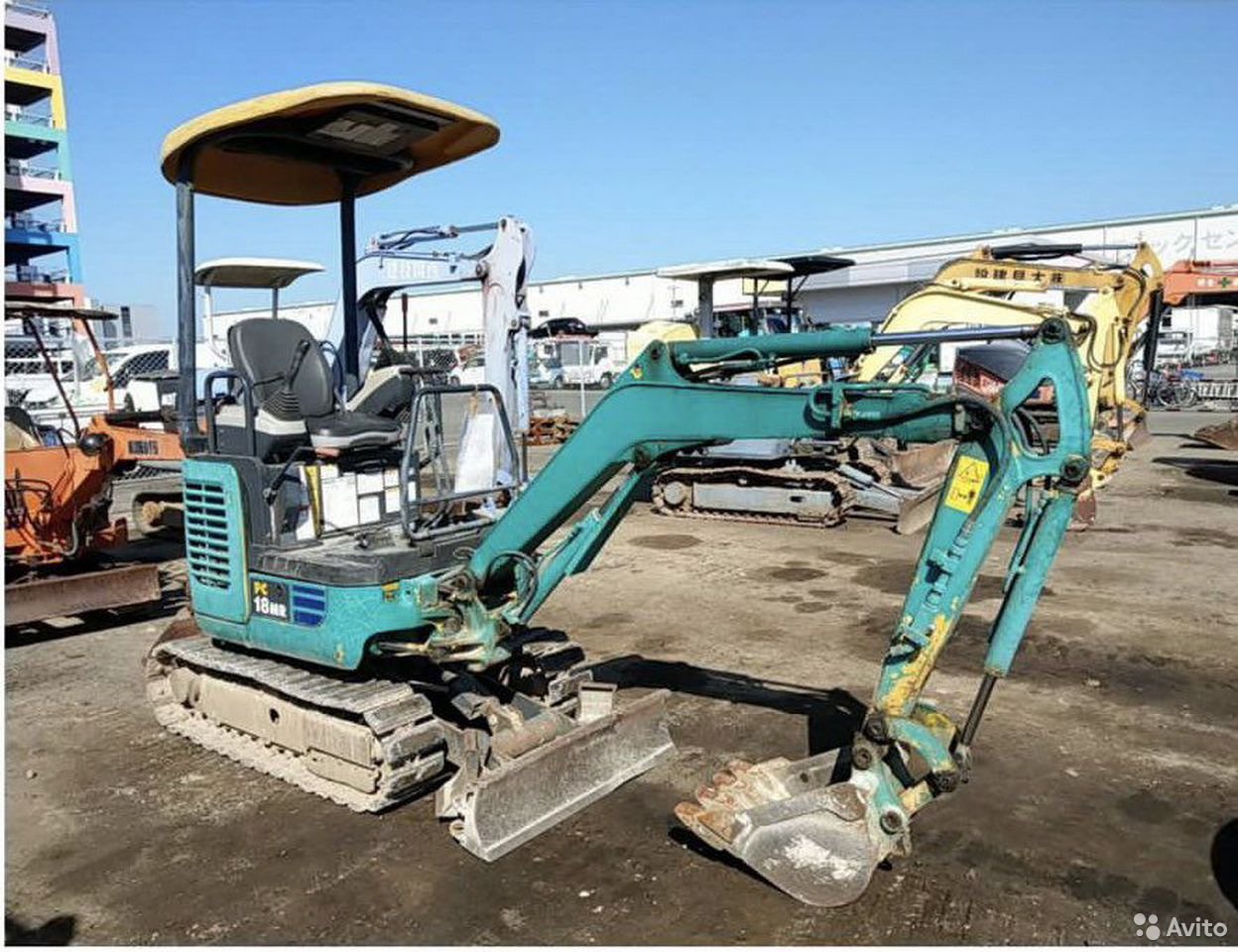 Мини-экскаватор Komatsu PC18MR-2