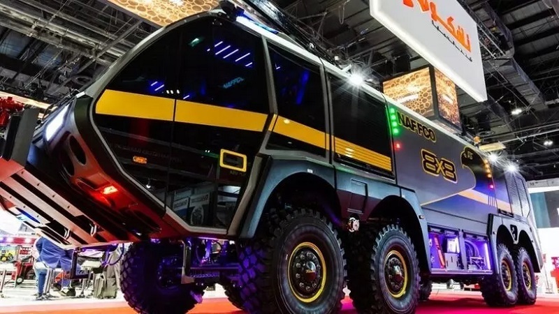 На выставке INTERSEC 2020 представлена пожарная машина в стиле хай-тек