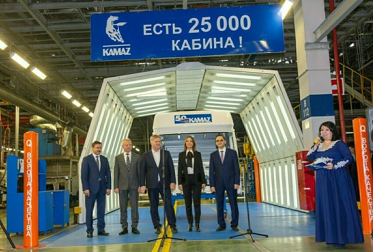 На КАМАЗе преодолен рубеж в 25 тысяч кабин поколения К4