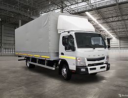 Продажа коммерческого грузовика с тентом Mitsubishi Fuso Canter TF