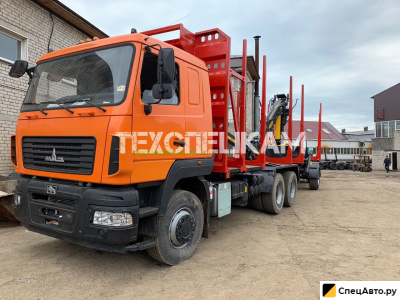 Сортиментовоз маз 631228 манипулятор VM10