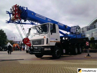 Автокран Клинцы КС-55713-6К-4В на шасси МАЗ 6312