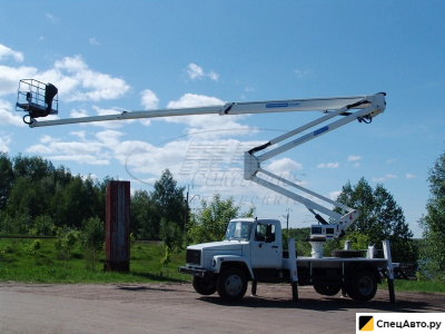 Средневысотная автовышка ГАЗ АГП-28
