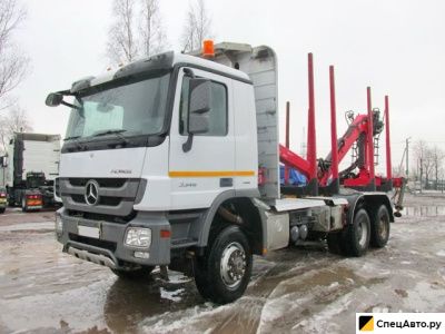 Сортиментовоз Mercedes-Benz Actros