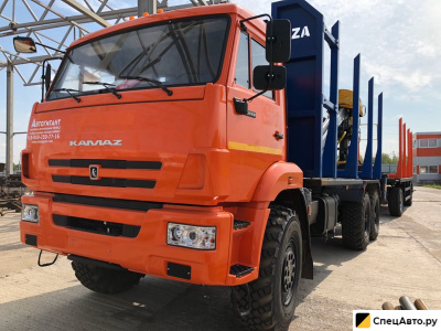 Сортиментовоз КамАЗ 43118