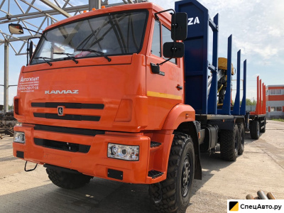 Сортиментовоз КамАЗ 43118