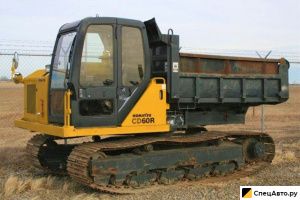 Аренда гусеничного самосвала думпера Komatsu CD 60 R