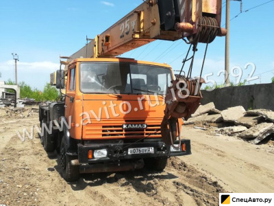 Автокран Галичанин на шасси КамАЗ