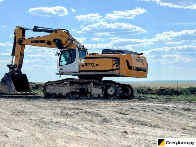 Гусеничный экскаватор Liebherr r 970 shd