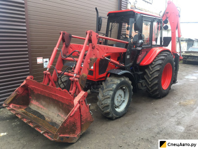 Экскаватор-погрузчик МТЗ Беларус