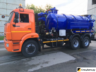 Вакуумная машина КамАЗ 65115 АКНС-10