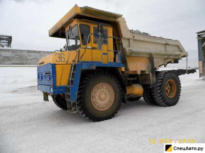 Карьерный самосвал БелАЗ 7547