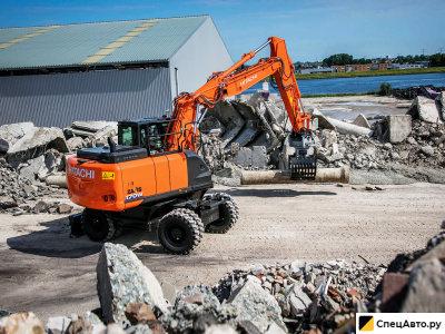 Колесный экскаватор Hitachi ZX170W-5A