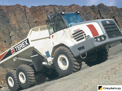 Самосвал с шарнирно-сочлененной рамой TEREX TA30