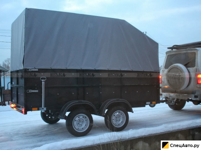 Легковой прицеп с тентом Mustang