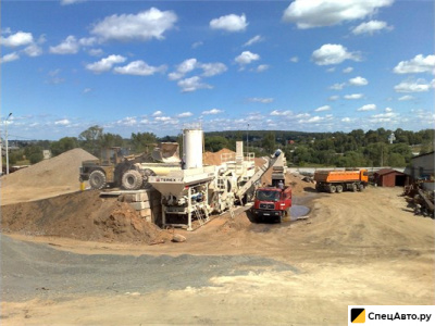 Стационарный асфальтовый завод TEREX E100P