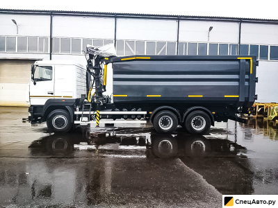 Металловоз (ломовоз) МАЗ Half Pipe Hardox 500 TUF