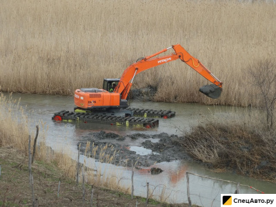 Экскаватор амфибия