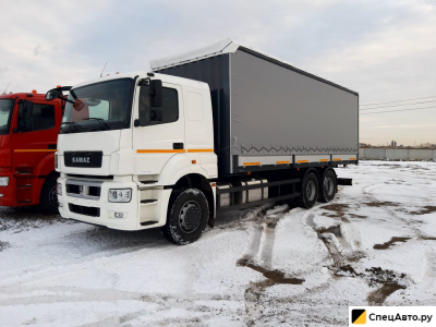 Тентованный грузовик КамАЗ 65207