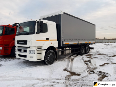 Тентованный грузовик КамАЗ 65207
