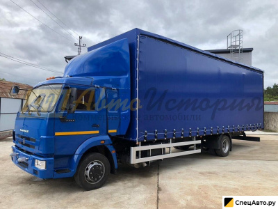 Тентованный грузовик КамАЗ 4308