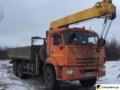 Автокран                                                         Камаз                                                     SOOSAN 736