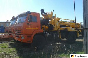 Бурильно-крановая машина Soosan SCA5000 на шассси КамАЗ 43502-3036-46