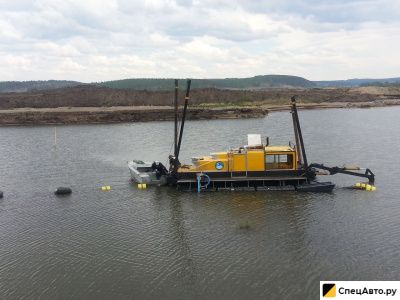 Земснаряд для добычи пгс, песка,очистки водоемов