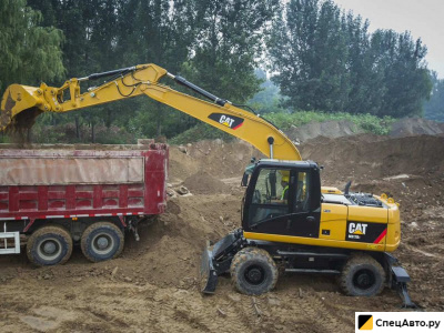 Колесный экскаватор Caterpillar M317D2