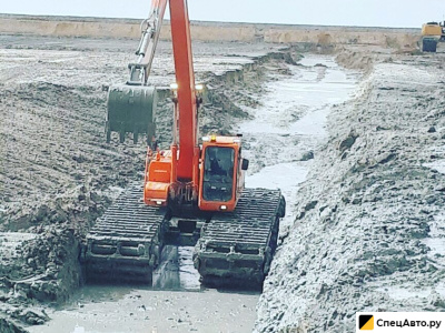 Экскаватор-амфибия ГК Спецавто экскаватор- амфибия